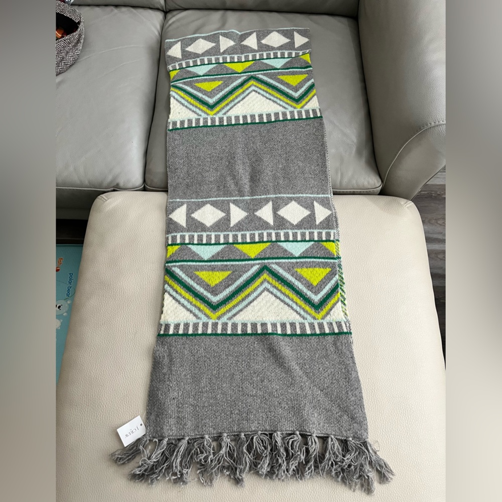 NWT - J Crew Wool Blended Long Scarf